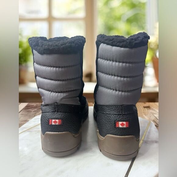 PAJAR Canada Winter Snow Insulated Waterproof Boots Size 8 to 8.5 EU 41 - Picture 10 of 16